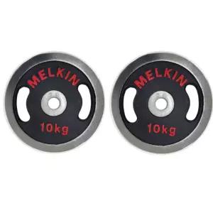 크롬 바벨 원판 경량 헬스 역기 홈짐 30mm, 10kg 2개 BNS