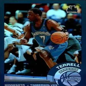 200203 탑스 크롬 굴절기 34 테렐 브랜든 NBA 농구 트레이딩 카드
