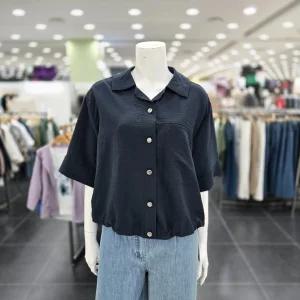 루즈핏 스트링 숏 셔츠 V9G2BL21GN 782417