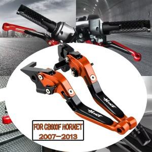 CB600F Hornet 20072013 CNC 클러치 레버 브레이크 세트 조정  접이식 핸들 오토바이 부품