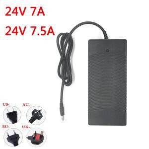 24V 7A 7.5A 범용 전원 어댑터 공급 AC-DC 어댑터 220V ~ 24 V 볼트 스위칭 Adaptador 5.5*2.5mm