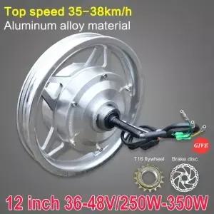 12 인치 36V-48V 접이식 전력 보조 자전거 drive250W 350W 모터 액세서리
