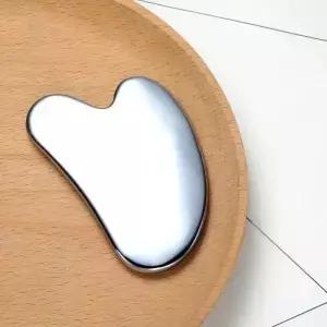 테라헤르츠 에너지 스톤 자오선 스크래핑 보드 침술 포인트 마사지기 얼굴 눈 슬리밍 케어 과샤 마사지