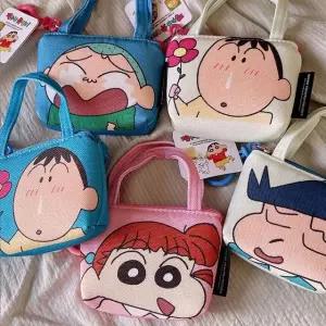 악세사리 못말려 레드 겸 가방고리 액세서리 짱구는 짱구 파우치 인형