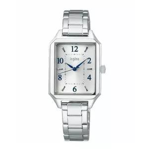 SEIKO 세이코 앙주누 사각 여성 손목시계 AHJK468 실버