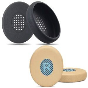 SOUNDLINK OE 헤드폰 이어 패드 쿠션 + 실리콘 커버 프로텍터. BOSE ON-EAR WIRELESS 2 (OE2 / OE2I) SOUNDTRUE (AHG-SLOEE-BEIGE-EP-SILICONE-COMBO)와 호환됩니다