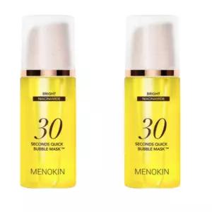 메노킨 30초 퀵 버블 마스크 브라이트 95ml 2개