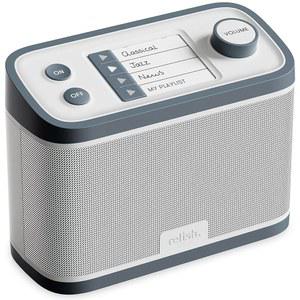 릴리쉬 - 노인 또는 시각 장애인을 위한 간단한 휴대용 FM 라디오 및 MP3 음악 플레이어 U2013 대형 버튼 심플한 디자인 사용 편의성
