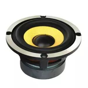 80W 미드베이스 스피커 3 인치 4Ohm 레인지 드라이버 섬유 유리 우퍼 라우드 홈 시어터 DIY 1pc