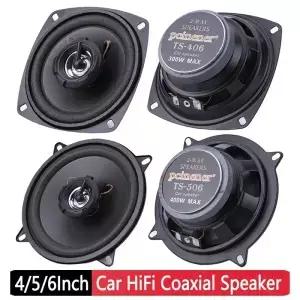 차량용 오디오 스피커 양방향 HiFi 동축 서브우퍼 개조 주파수 스테레오 4 인치 5/6 12V 300 400 500W