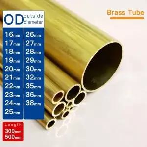 황동 튜브 OD1638mm 길이 300 원형 합금 파이프 직선 대형 외경 정밀 두께 0.43