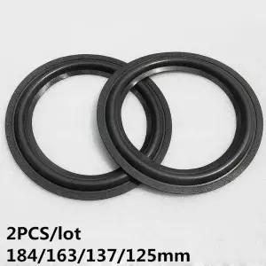 2PC 스피커 우퍼 폼 서라운드 수리 키트 원형 모양 7.5 인치 자동차 서브 DJ 오디오 홈 시어터 HiFi