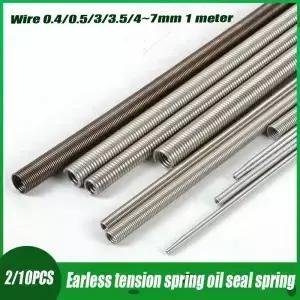 와이어 0.4mm m 1 미터 스테인레스 스틸 인장 스프링 연장 아웃 직경 2/10PCS