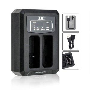 EN-EL14 EN-EL14A 배터리 충전기 내장 USB 케이블 니콘 D3500 D3300 D3200 D3100 D5500 D5300 D5200 D5100 쿨픽스 P7000 P7100 P7800 카메라와 호환됨