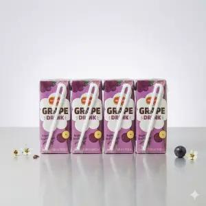 델몬트 포도드링크 190ml, 48개 학교 어린이집 간식