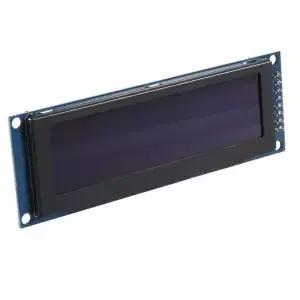 3.12인치 OLED 디스플레이 256X64 SSD1322 드라이버 그래픽 LCD 모듈 Arduino/C51용 병렬/SPI 납땜 핀