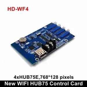 HDWF4 풀 컬러 LED 모듈 HUB75 RGB 마더보드 그래픽 카드 디스플레이 화면 USB 포트 WiFi 시스템 컨트롤러