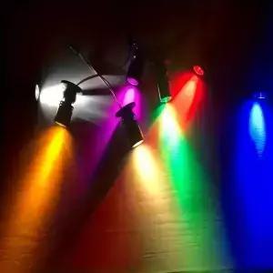 USB LED 미니 스포트라이트 와인 캐비닛 모델 쇼케이스 선반 카운터 파티 장식 조명용 조절 가능한