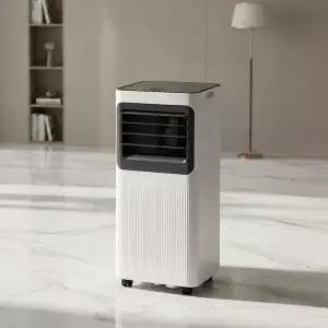 [롯데알미늄]롯데 이동식 에어컨 미니 작은방 가정용 실외기없는 이동형 강력냉방 2650W