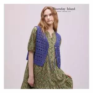 써스데이아일랜드 Thursday Island 핸드메이드 베스트T244MVT231W 512847