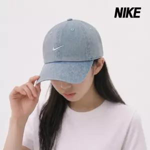 나이키 모자 클럽 언스트럭처 데님 캡 컬리지 워크 블루 화이트 HF0383-486