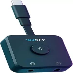 보이스모드 키 - 게임 콘솔용 VMKey 실시간 AI 체인저 및 사운드보드 PS5 Xbox SWITCH2와 호환