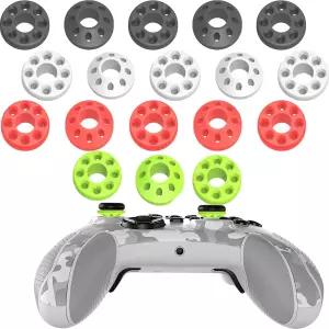 PS5 Xbox One 울버린 V2 스위치 프로 시리즈 X/S 코어 엘리트 2 컨트롤러 실리콘 소프트 정밀 링(18pcs)과