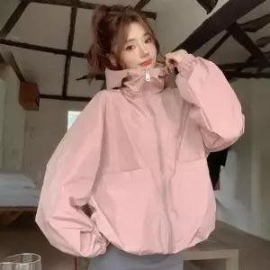[하프클럽/]바람막이 자켓 점퍼 아노락 가을 안감 후드 매쉬 가디건 러블리