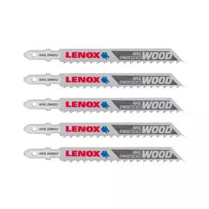 레녹스 LXKRB406T5 못박힌 목재용 직소 101.6mm 5P톱날 용소 용기 작업용 기날 용날 못박힌용쏘 못박힌용
