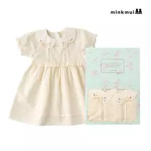 밍크뮤 minkmiu IV 키치카라시어서커드레스 3631540003 36315-400-03 출산백일돌선물 36315-400-03-BON 498