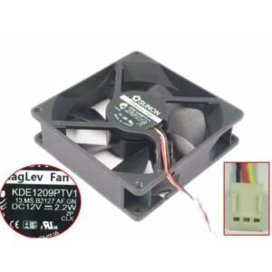 SUNON 서버 냉각 선풍기, KDE1209PTV1 13.MS.B2127.AF.GN DC 12V 2.2W, 3 선 92x92x25mm