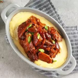 [NS홈쇼핑]농부가족 매콤 무뼈족발 300g x 2팩[36016775]