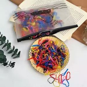 [하프클럽/]미용실고무줄 헤어용컬러끈 미니머리끈 헤어밴드 1000개세트
