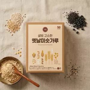 설빙 옛날 곡물 미숫가루 24g 50개입 대용량