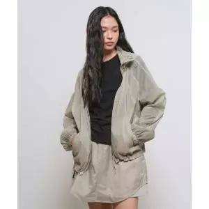 브랜드정품 제너럴아이디어 GENERALIDEA 시어 셔링 윈드브레이커 점퍼 [ KHAKI] GF1LJP513 175725