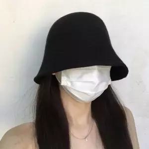여성 와이어 벙거지모자 니트 미우 버킷햇 린넨 보넷