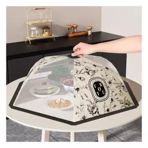 SELLERHUBSHOP 접이식 밥상보 식탁 음식 덮개 밥상 보관 푸드