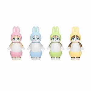 ( )토끼냥피규어 8.3cm 그린 예쁜소품 캐릭터미니어쳐 미니피규어