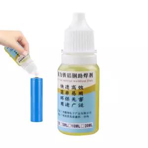 스테인리스 플럭스 납땜 0.33oz 구리 납땜 플럭스 알루미늄용 물 세척 18650 배터리 납땜 유체