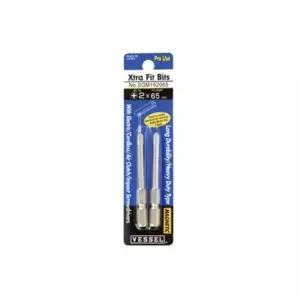 SGM162065 베셀 도금비트 일제 십자 드릴비트 2x65mm(2개입)