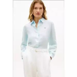 매장정품 TOMMY HILFIGER 타미힐피거 T22G3WSH081WT1 베이직 린넨 셔츠 1758501