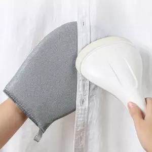 다림질 장갑 핸드 핸디 형 미니 다리미 판 둥근그레이