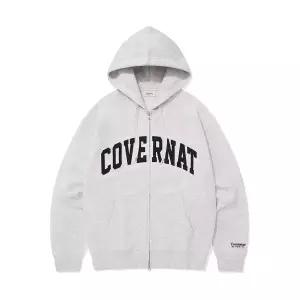 매장정품 COVERNAT 커버낫 아치 로고 기모 후디 집업 헤더 그레이 CO2403HZ03HG 1765234