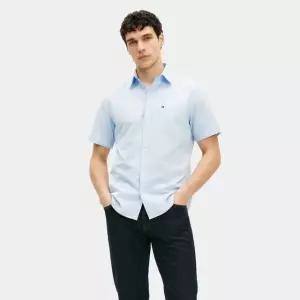 매장정품 TOMMY HILFIGER 타미힐피거 [26SS][Asian fit] 시어서커 솔리드 셔츠(T12G3WSH110MT2C3Q) T12G3WS
