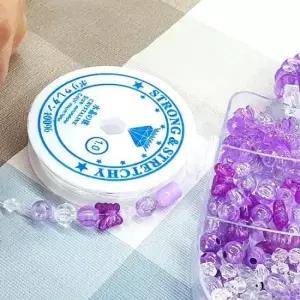 우레탄줄 공예부자재 투명 낚시줄 비즈공예 1mm