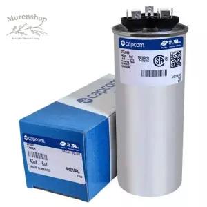 GE / 젠텍 27L889 97F9851 - 45 5 uf MFD 440볼트 VAC 교체 원형 듀얼 런 커패시터