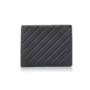 WALLET BO COIN FOLD BLACK GRABADO MASK GIFT WITH GRABADO FOLD GIFT BLACK