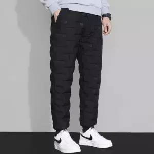 다용도 데일리 남성 방한 패딩 소재 조거팬츠 겨울바지 트레이닝팬츠 츄리닝바지