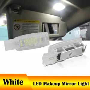 2Pcs OEM 1K 094710971 N For VW Golf 4 5 6 7 Passat B5 B6 B7 자동차 LED 전구 인테리어 썬 바이저 화장
