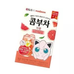담터 탄산 콤부차 발효차 음료 자몽 10T